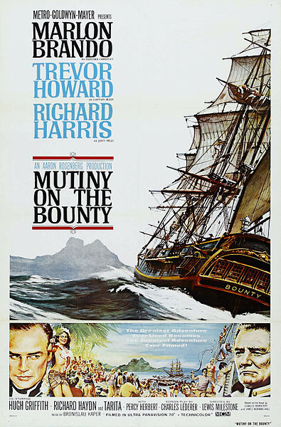Poster for Mutiny on the Bounty