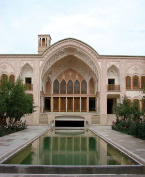 kashan4 26 07 88 at گچبری خانه های سنتی