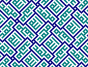 Wall pattern from the Gur-i Mir Mausoleum