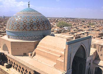 گنبد و ایوان مسجد جامع کبیر یزد