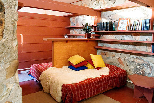 Frank Lloyd Wright's Bed(s), Taliesin West, Scottsdale, Arizona