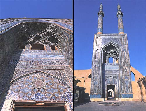 سردر مسجد جامع یزد