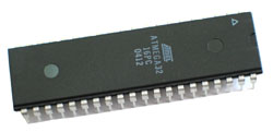 Description: ATMega32 - 8 bit AVR Microcontroller with 32k Bytes In-System Programmable Flash
